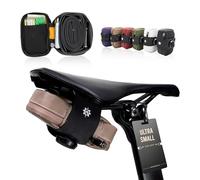 Lumiere & Co. Falcon Sacoche magnétique - 0,37 L | 12,7 cm x 7,6 cm x 3,8 cm | Design Minimaliste élégant, Fixation Rapide par Boucle magnétique | Sacoche de vélo (Creme, Ultra-compacte)