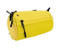 Lumiere & Co. Sacoche de Guidon pour vélo - Résistante, Plusieurs Tailles et Couleurs Disponibles - Deux Sangles élastiques, Clips et Velcro pour Un Ajustement Personnalisable (Large, Yellow)