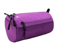 Lumiere & Co. Sacoche de Guidon pour vélo - Résistante, Plusieurs Tailles et Couleurs Disponibles - Deux Sangles élastiques, Clips et Velcro pour Un Ajustement Personnalisable (Large, Purple)