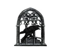 Lumière Corbeau Applique Murale Effrayante en Corbeau Décor d'Halloween