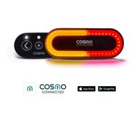 Cosmo – Lampe vélo arrière Cosmo Ride, connecté, clignotants, feu stop, détection de chute