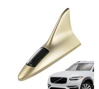 Lumière d'aileron de requin pour voiture, lumière décorative d'antenne d'aileron de requin - Lumière de toit automatique à ailerons de - Feu arrière d'avertissement LED élégant, éclairage de to