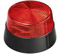 Pentatech Lumière d'alarme clignotante 33134 – Rouge, intérieur/extérieur 12 V/DC