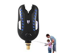 Lumière d'alarme pour canne à pêche, alarme électronique de morsure de poisson,Alarme de poteau de capteur de pêche haute sensibilité - Alarme de pôle de capteur haute sensibilité, alerte électronique