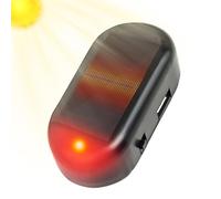 Lumière D'alarme Stroboscopique À LED Solaire - Lampe D'avertissement De Sécurité Sans Fil, Système De Dissuasion Du Vol Automatique | Lumière Clignotant Sans Fil Pour La Protection De La Maison Et De