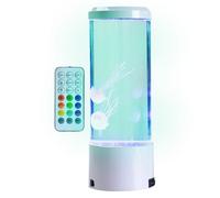 Lumière d'ambiance marine - Colonne d'eau en acrylique, alimentée par USB, éclairage de créatures à la dérive, simulateur de vie marine, fonction ď'environnement à luminosité douce | Lampe décorative