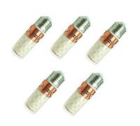 Lumière d'ampoule de maïs E27 / E14, 5pcs / lot Lampe de maïs E27 LED Chaude/Blanc Froid AC85-265V 2835SMD 60LED for l'éclairage à la Maison(Warm Wite)