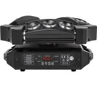 Lumière d'araignée LED Disco, contrôle DMX512, 2pcs 9x10W, prise EU