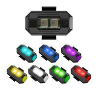 Lumière D'avertissement Anti-Collision À Led Universelle, Feu Arrière De Bicyclette, Feux De Signalisation D'avion Pour La Conduite Nocturne