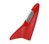 Lumière d'avertissement solaire en forme d'aileron de requin | Antenne solaire en forme d'aileron de requin - Antenne de voiture décorative montée sur le dessus, élégante queue d'avertissement