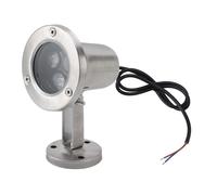 Lumière de bassin, 3 W, LED, acier inoxydable, IP68, étanche, économie d'énergie, spot immergé pour fontaine, piscine sous-marine, blanc chaud