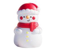 Lumière de bonhomme de neige - LED jolie nuit de Noël avec minuterie, décoration saisonnière pour la scène de neige hivernale, le salon, la chambre à coucher.
