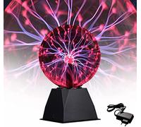 Lumière de Boule de Plasma Comely, Lampe Magique à Sphère d'Ion Sensible au Toucher, 5 Pouces pour Salon, Chambre, Bar et Décoration de Fête