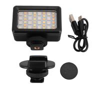 Lumière de caméra LED 40 m étanche, lumière vidéo RGB sous-Marine avec température de Couleur réglable de 2700 K à 5600 K, Lampe de plongée Portable pour la Photographie en Direct.