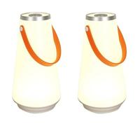 Lumière de Camping Led portative Rechargeable par Usb, lumière de tente, bloc d'alimentation de secours, lumière ambiante de randonnée en plein air(2 Pcs)