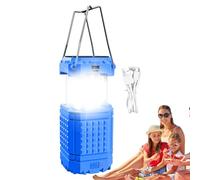 Lumière De Camping Solaire - Lumières De Camping Rechargeables | Lumière Solaire Extérieure Résistant aux Intempéries | Lanterne Portable Étanche De 3000 MAh Pour Voyage D'épaule Pour Randonnée