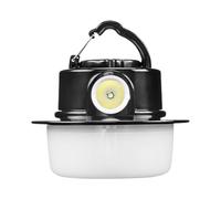 Lumière de camping suspendue : tube de luminosité compact, anneau halo robuste | Beacon d'aventure, lampe multi-faisceaux prête pour les sentiers, source de secours en po