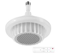 Lumière de chauffage au plafond électrique - Ventilateur de chauffage de salle de bain 600W, luminaire de ventilation d'éclairage LED | Unité d'air chaude compacte avec télécommande pour douche