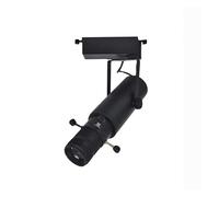 Lumière de découpe for musée, calligraphie, peinture, lumière de découpe carrée, affichage de galerie, graphiques, éclairage sur rail à LED, projecteur de plafond(10W,Black Track,Warm 3000K)