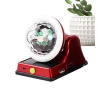 Lumière de disco à énergie solaire - Lumière solaire pour extérieur, réflecteurs à énergie solaire | lampe colorée rotative lampe pelouse, cargaison solaire boule colorée atmosphère lumière pour