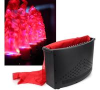 Lumière De Flamme De Simulation De Scène, Lumière De Scène De Faux Feu, Lampe De Flamme 36led Accessoire De Lampe De Feu De Camp, Lumière De Flamme pour Festival, Fête, Black, 1.5m