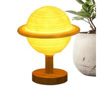 Lumière de galaxie de lune, veilleuse de planète - Veilleuse planète galaxie,Lampe de table de chevet, lampe de bureau pour chambre d', décorations de table pour décoration intérieure de cheminée d