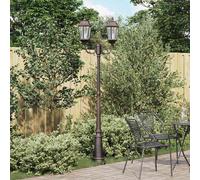 Vidaxl Lampadaire De Jardin Bronze Aluminium 68 X 20 X 235 Cm