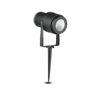 Lumière de jardin en forme de pointe pour l'extérieur | IP65 Waterproof | Black | 12W | 720 Lumens | Green