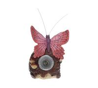 Lumière de jardin solaire décorative LED papillon 11 cm