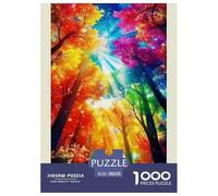 Lumière de la forêt enchantée Puzzle 1000 pièces Monde Fantastique - Puzzle Éducatif & Décoratif, Soirée Jeux en Famille, Pièces Épaisses Et Finition Premium, 38x26cm/1000pcs