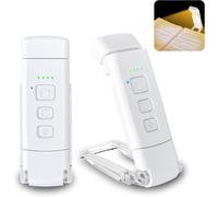 Lumière De Lecture, 3 Modes De Couleur & 5 Niveaux De Luminosité Réglables, [Fonction Minuterie & Rechargeable Via Usb] Lampe À Pince Pour Livres Au Lit, Autonomie De 80 Heures (Blanc)