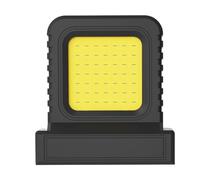 Lumière de lumière d'inondation portable LED SPELLIGNE, Batterie 21V alimentée avec une luminosité réglable et une tête rotative pour le chantier de garage Plombing Travail Entrepôt Pêche et randonnée