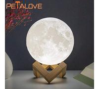 Lumière De Lune Douce Et Chaude,Veilleuse D'accompagnement,Décoration De Chambre,Cadeau D'anniversaire,Pile Bouton,Escales Romantiques,Savoir Chaud - Type 8cm White