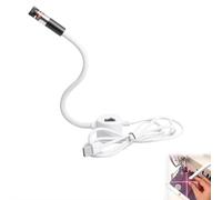 Lumière de Machine à Coudre, Lampe de Guide Quilting à Base d'Adsorption Aimantée, Lumière Col Cygne Rotatif 360 °, lumière positionnement Charge USB pour la Maison