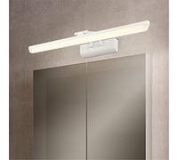 Lumière de Maquillage de Miroir de Salle Den Conduite Lumière de Salle Den Imperméable 240 ° Lumière de Cabinet Réglable Blanc Neutre Lumière Murale 4000K Pour Chambre À Coucher, Hôtel/71Cm16W