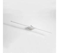 Lumière de Miroir LED pour Salle de Bain, Simple Rétroviseur Lumière Avant Miroir Droit Lumière Image Lumière Applique Murale [Classe énergétique A++], Lampe Miroir (Couleur : Lumière Blanche-80cm/16W