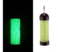 Lumière de nuit clignotante pour marquage d'équipement de plongée avec lumière post-éclairage et options de montage standard (noir)