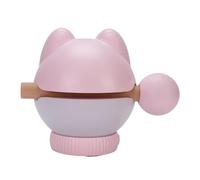 Lumière de Nuit de Chat Chanceuse, Lampe de Chat Mignonne avec 3 Niveaux de luminosité Réglables Rechargeables sans Fil, pour Décoration de Salon de Chambre à Coucher Chez Vous (Rose)