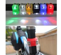 Lumière De Nuit Étanche En Silicone Pour Poussette De Bébé, 2 Pièces, Lampe D'avertissement Extérieure À Led, Flash, Lampe D'avertissement, Haute Qualité, Livraison Directe