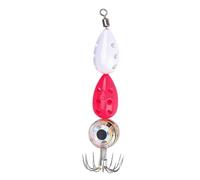 Lumière de pêche avec crochet pour la pêche à la traîne et les appâts en | Leurre de pêche sous-marin lumineux à LED pour la pêche à la sandre, à la truite, à l'offshore, au Walleye