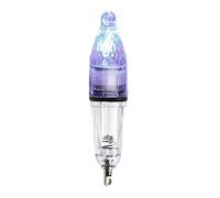 Lumière de pêche submersible - Lampe attrayante LED de 4,72 pouces, faisceau sous- de haute intensité, lumière étanche, lampe brillante compacte | Nuit glacée mer profonde eau douce pêche en ag