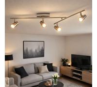 Lumière de Plafond Pivotant Rail Salle à Manger Lampe Vestibule Éclairage Bain