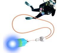 Lumière de plongée sous-e, lumières de plongée sous l'eau - 2 modes d'équipement d'éclairage sous-,Locatrice SOS High-Brightness pour l'exploration maritime de la nuit