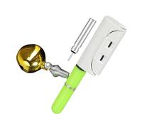 Lumière de pointe de canne à pêche, alarme de morsure | Lampe imperméable avec cloche, outil de pêche pour canne à pêche en mer, batterie