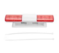 Lumière de Police LED RC, conception de Simulation Simple, 4 Modes, lampe Flash de Police RC, voyant d'avertissement pour voitures RC 1/8 1/10 rouge