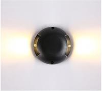 Lumière De Pont LED Lumière De Sol Ip67 Éclairage Extérieur étanche Monté en Surface pour L’éclairage De Marche De Cour Deux vers Ldscape Lumière, 7-RGB, 2 * 4w-220v