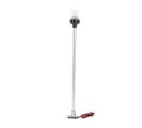 Lumière de Poupe de Bateau, Lumière D'ancre de Bateau Ronde de 22 Pouces éclairage à 360 ° Feux de Navigation de Bateau, Lumière de Bateau Marin avec Base en Acier Inoxydable