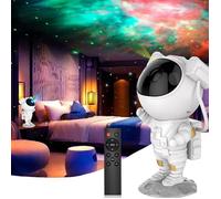Lumière de Projecteur de Galaxie d'astronaute, Minuterie et Télécommande, veilleuse étoilée réglable à 360 °, Chambre à A421