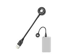 Lumière De Projection De Coucher De Soleil - Lampe Lumineuse Arc-en- À Sept Couleurs Alimentée Par USB De 28 Cm | Effet De Clair De Lune Ambiant Du Soir Pour La Diffusion En Direct, La Décoration