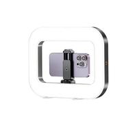 Lumière de Remplissage à Main, Rechargeable et Portable pour Selfie, Remplissage à Main réglable Bicolore, Anneau Lumineux pour Photographie de téléphone, Maquillage (B)